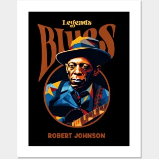 Robert Johnson wpap Posters and Art